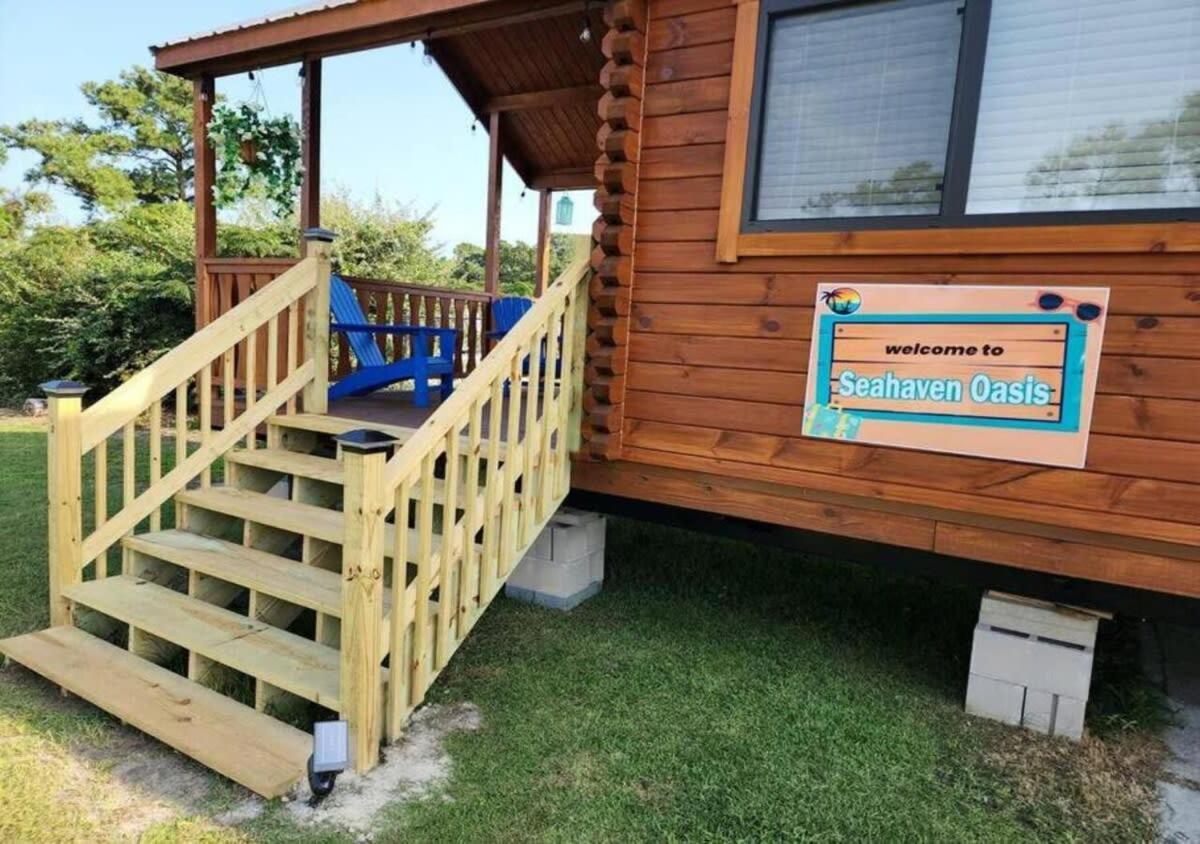 Water View Cabin Near North Topsail Beach Sneads Ferry Exterior foto